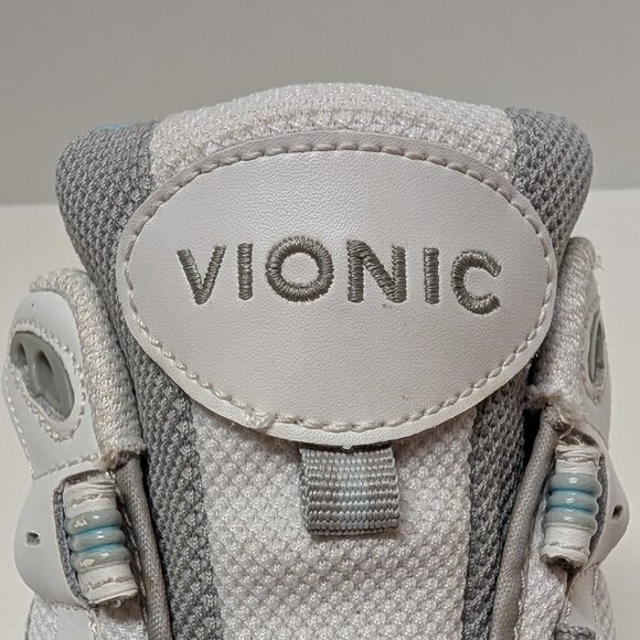 Vionic 23Walk Classic Sneaker in White & Blue   - Picture 8 of 16